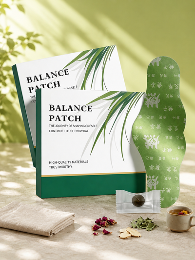 Balance Patch – Japanese Herbal Stomach Patch with Plant-Based Ingredients