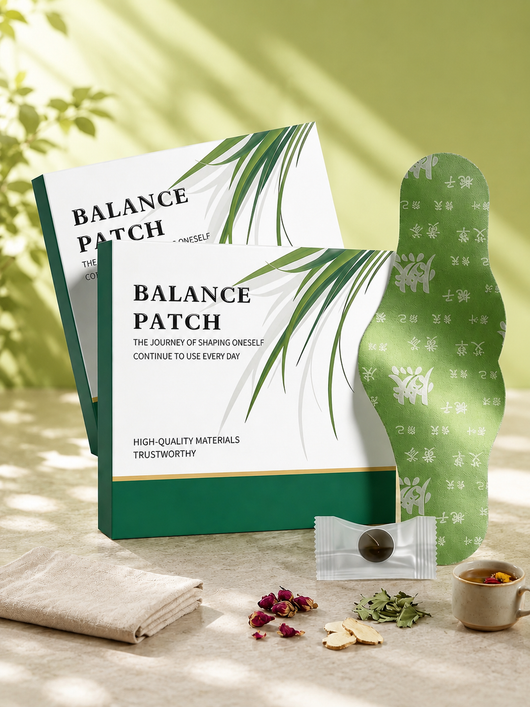 Balance Patch – Japanese Herbal Stomach Patch with Plant-Based Ingredients