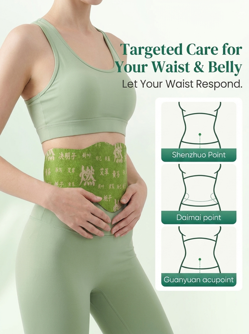 Balance Patch – Japanese Herbal Stomach Patch with Plant-Based Ingredients