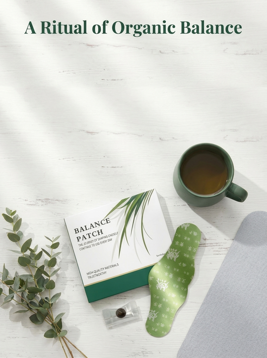 Balance Patch – Japanese Herbal Stomach Patch with Plant-Based Ingredients